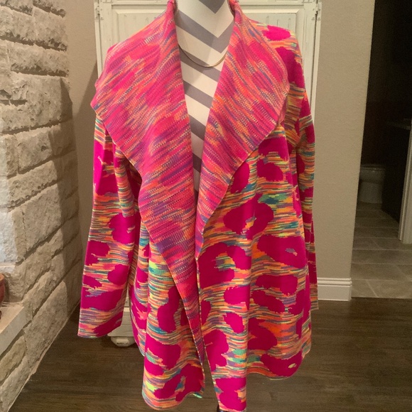 Crazy Train open sweater cardigan - Picture 1 of 8